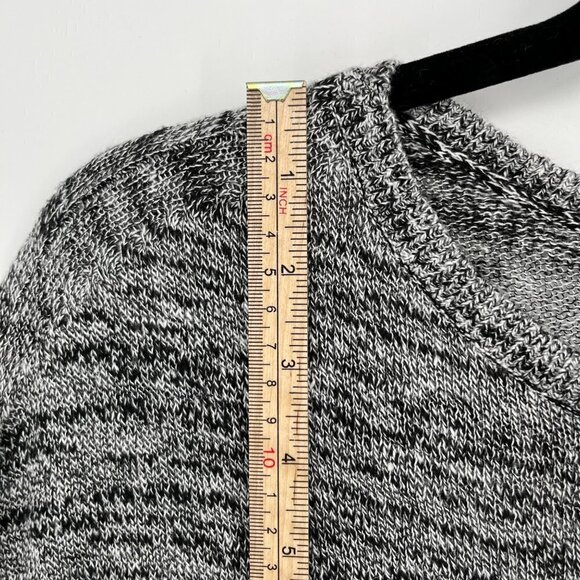 J Jill Pure Jill Pull Over Knit Linen Sweater Size XS Gray Lightweight Beach - Picture 9 of 13